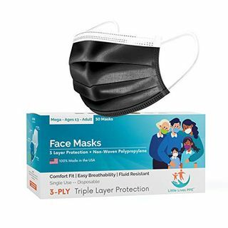 3-slojne maske za enkratno uporabo (50 pakiranj)